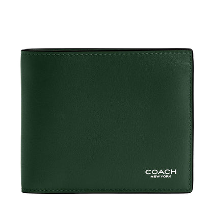 Leather 3-In-1 Bifold Wallet With Card Case