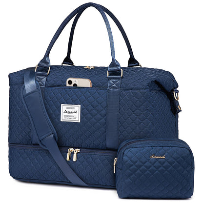 Weekender Travel Bag With Shoe & Wet Pocket