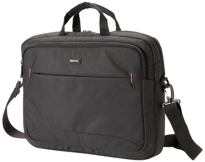 Laptop Shoulder Bag With Front Storage Pocket