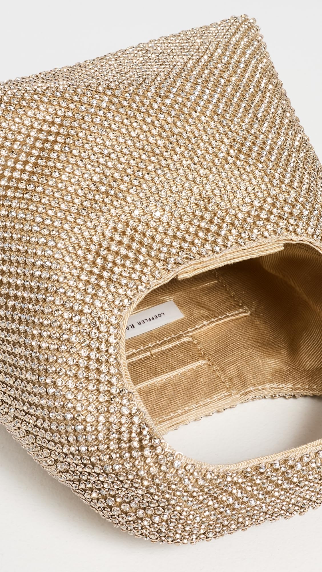 Mini Bucket Clutch Bag With Drawstring Closure