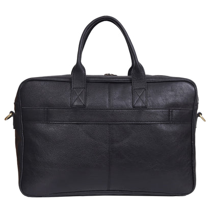 Leather Laptop Messenger Briefcase Bag