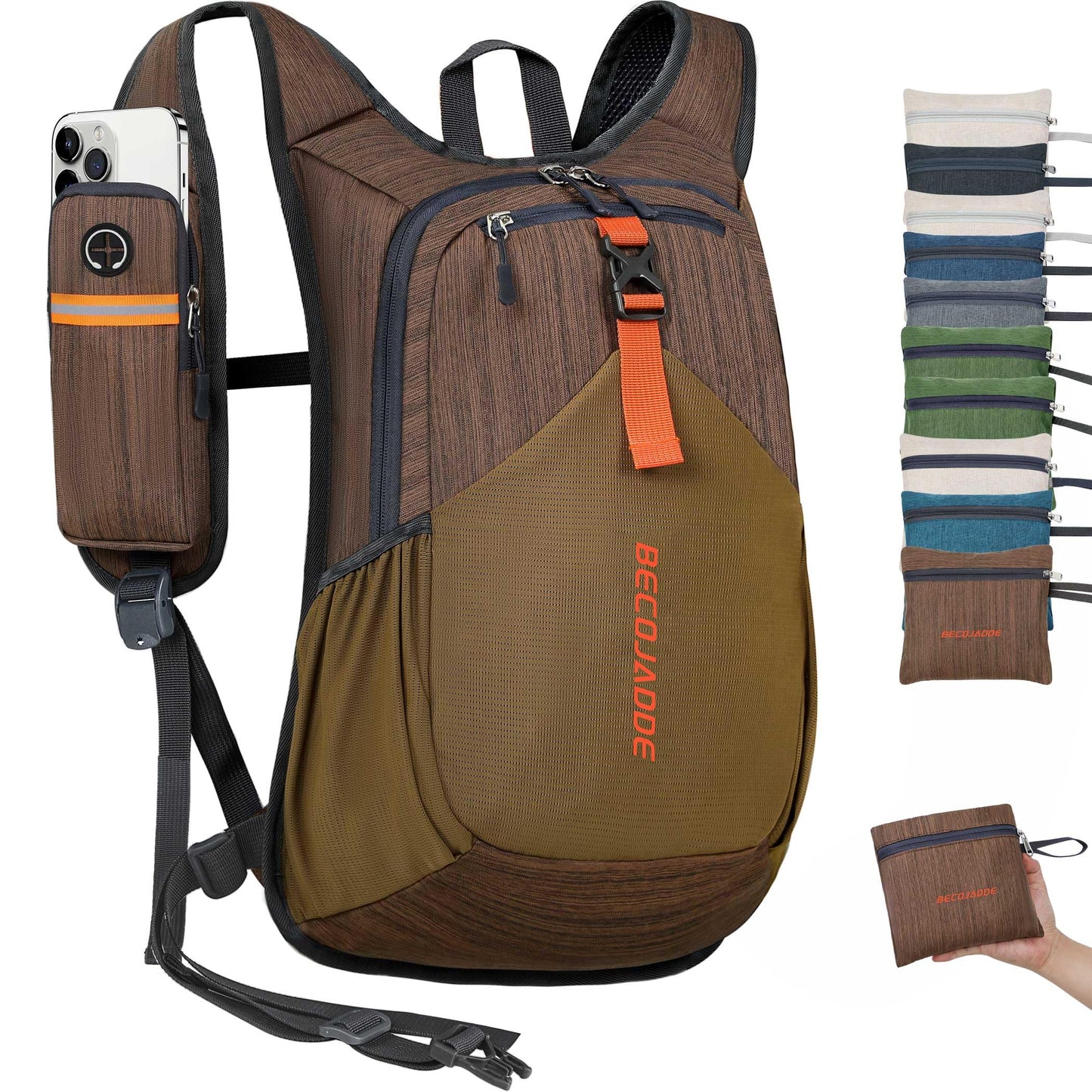 Lightweight Foldable Hiking Backpack For Travel